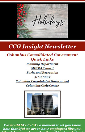 November/December 2019 CCG Insight Newsletter cover